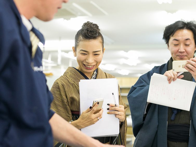 長谷川普子さんがご来社！　その②